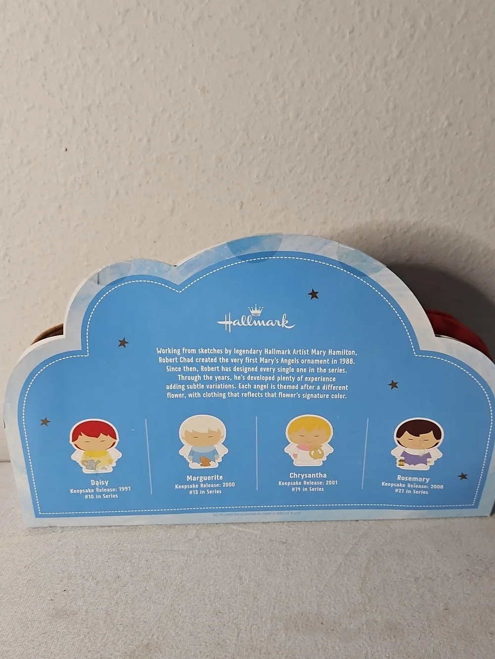 Hallmark Marys Angels Itty Bittys Special Ed Box Set Hamilton Set of 4